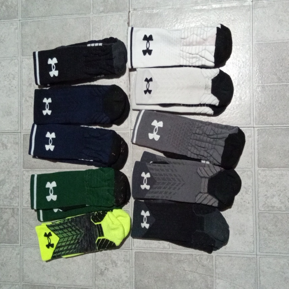 Under armour Basketball/Football socks lot